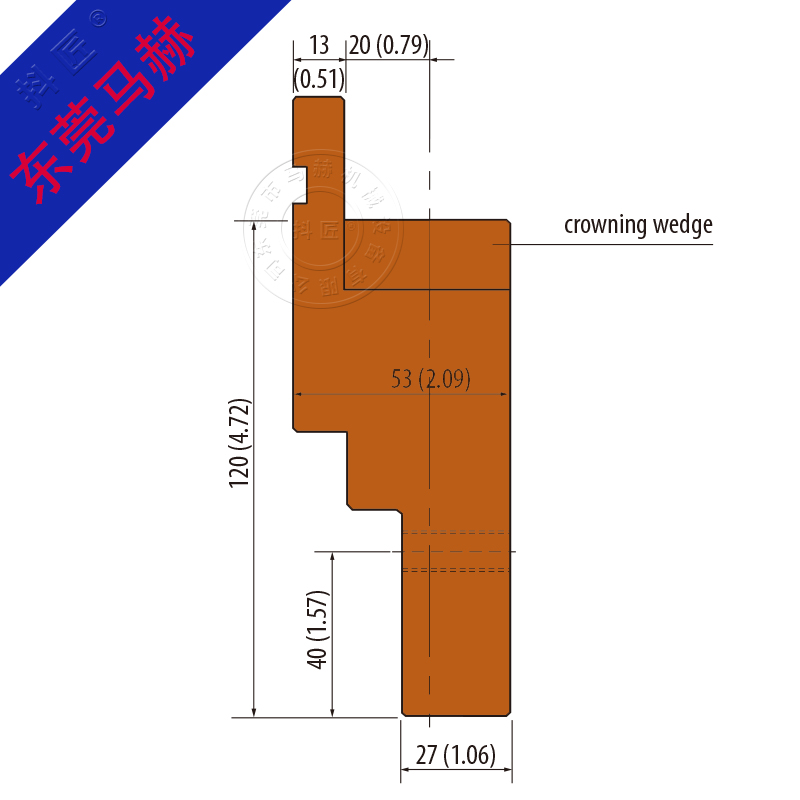 折弯机模具MH080809