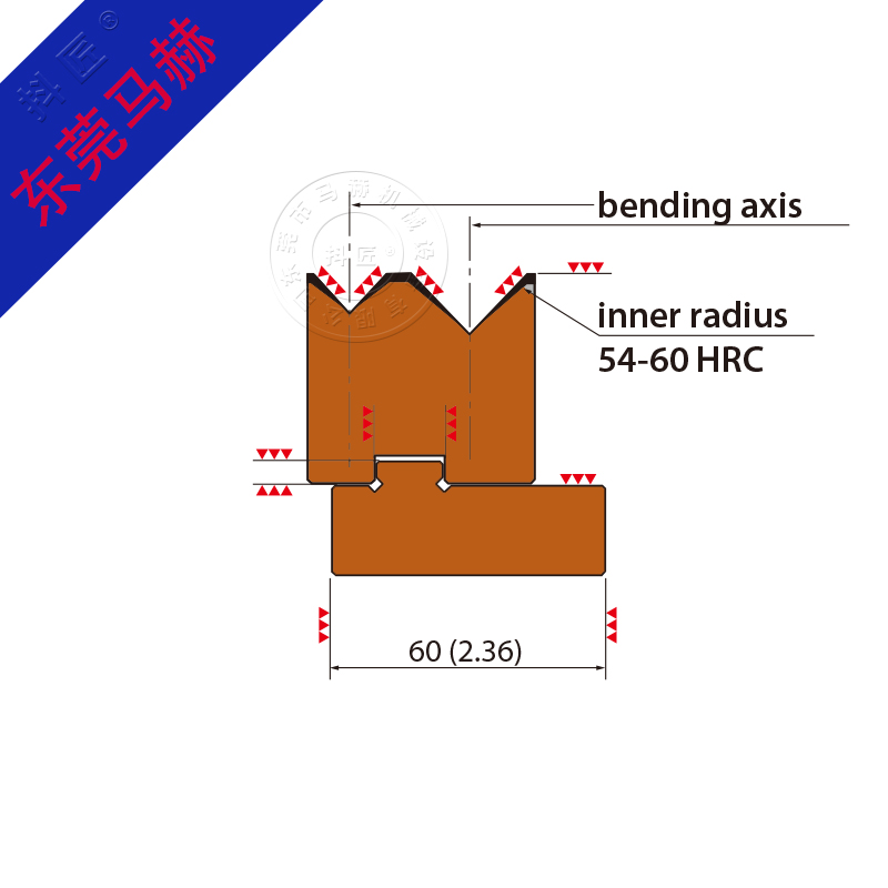 折弯机模具MH080814