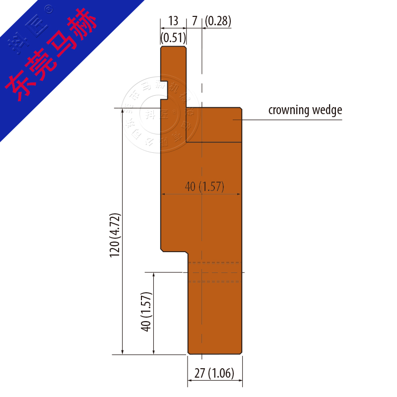 折弯机模具MH080808