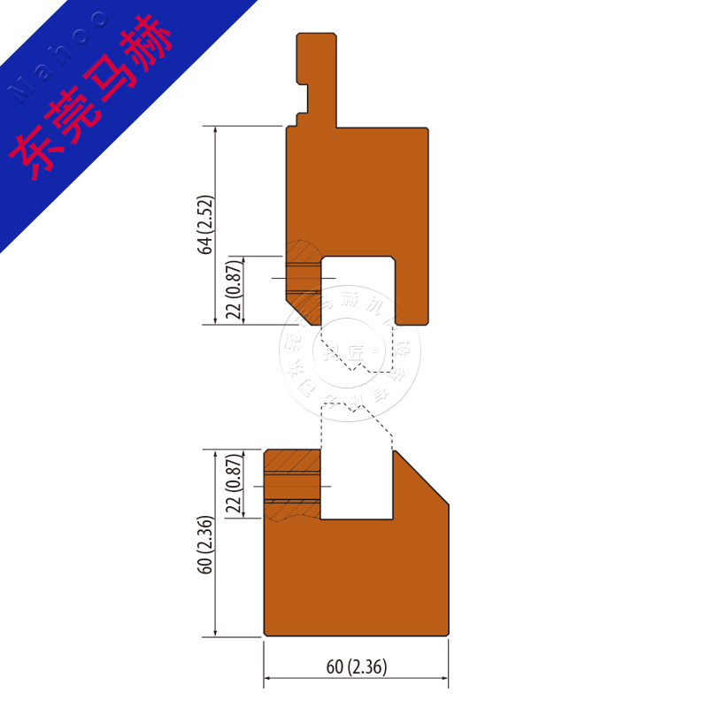 折弯机模具 MH-PBT-S230310101