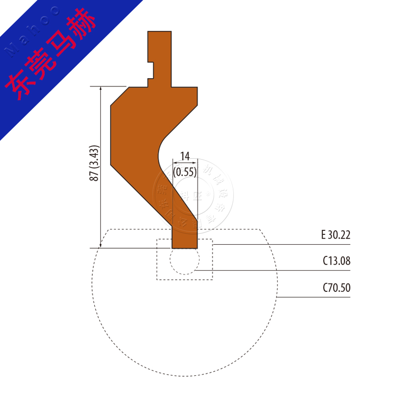 折弯机模具 MH-PBT-S230310104