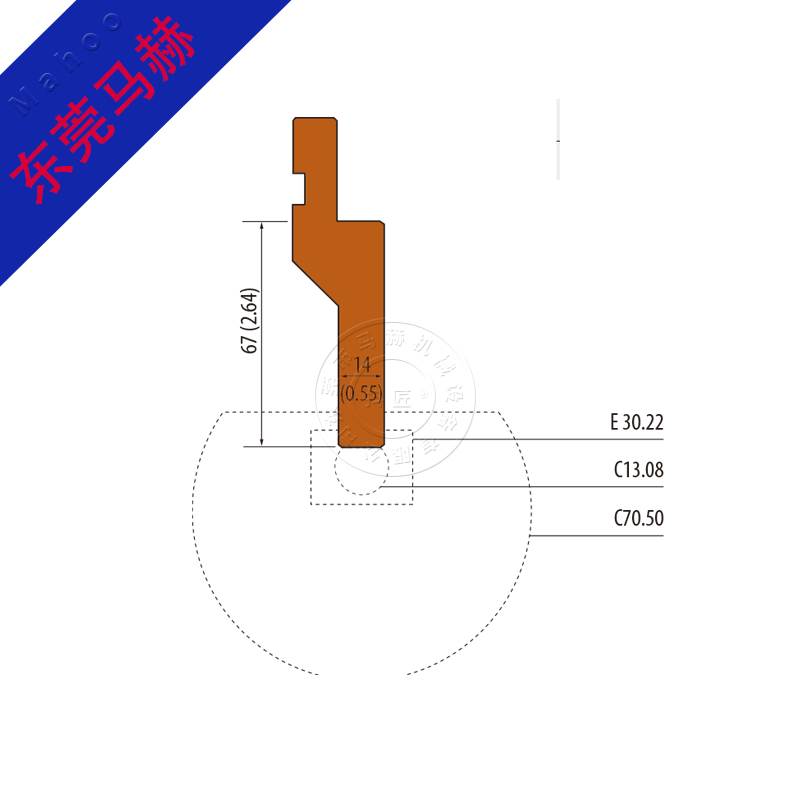 折弯机模具 MH-PBT-S230310105