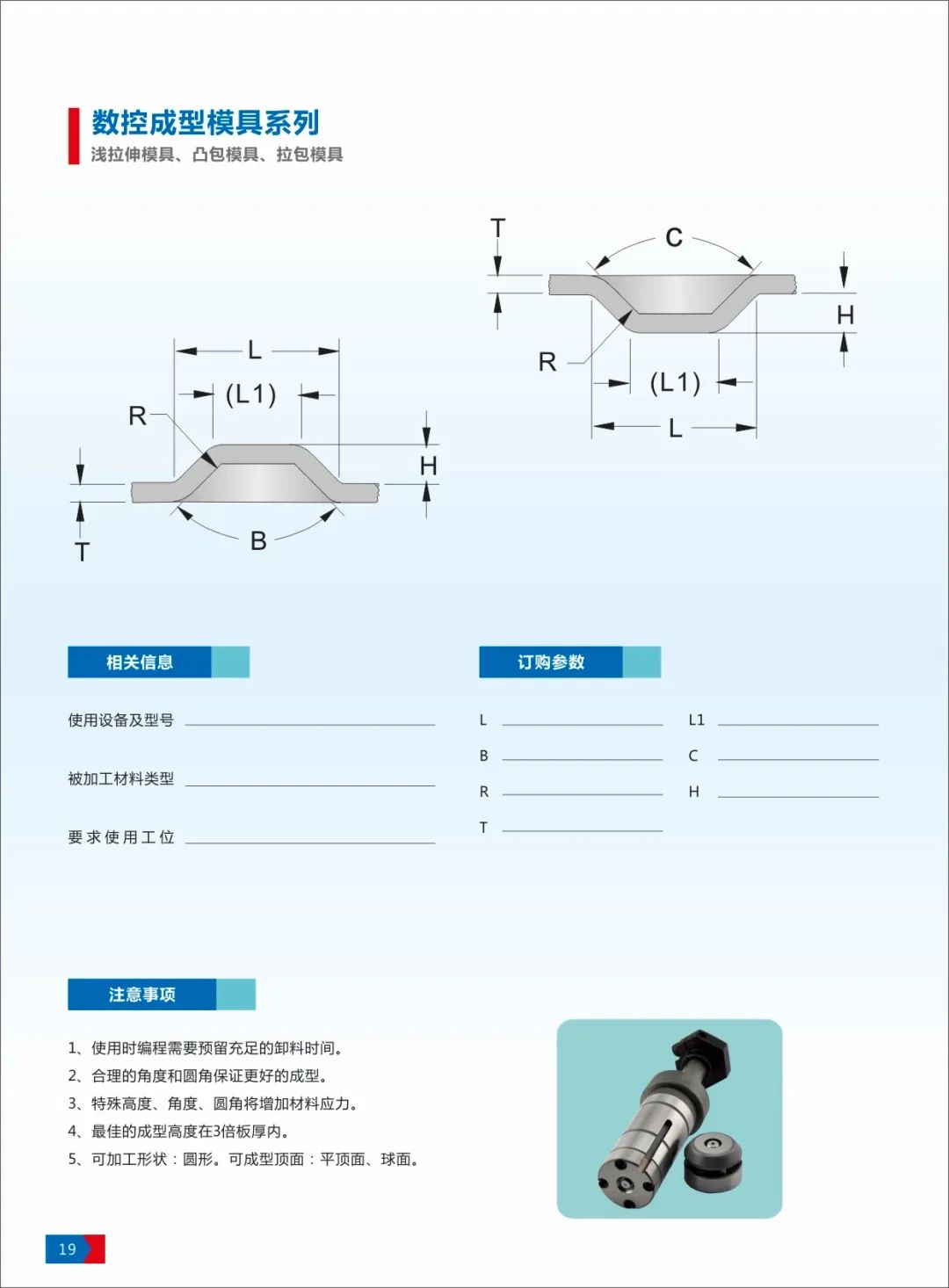 东莞马赫特殊成型模具之凸包成型模具